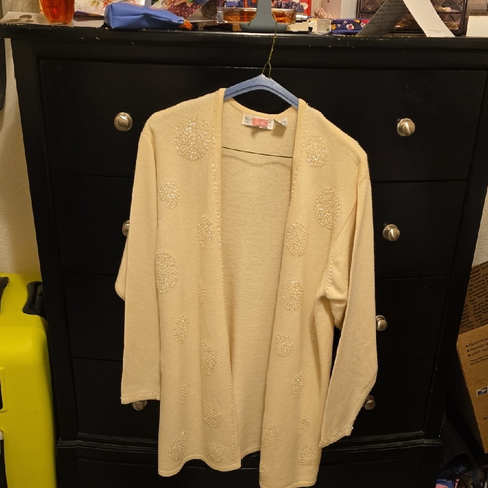 Liz Claiborne Lambwool Holiday Sweatet